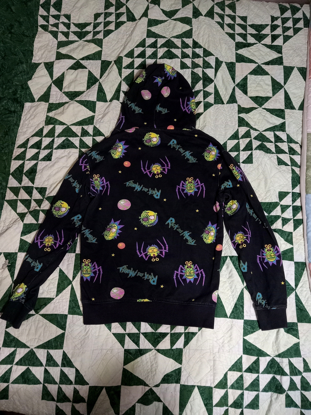 Rick and Morty Hoodie - Youth Size Boys Large